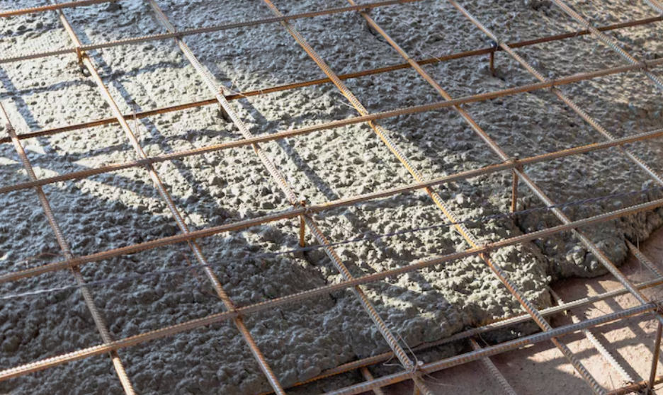 Beton mit Stahlfaser